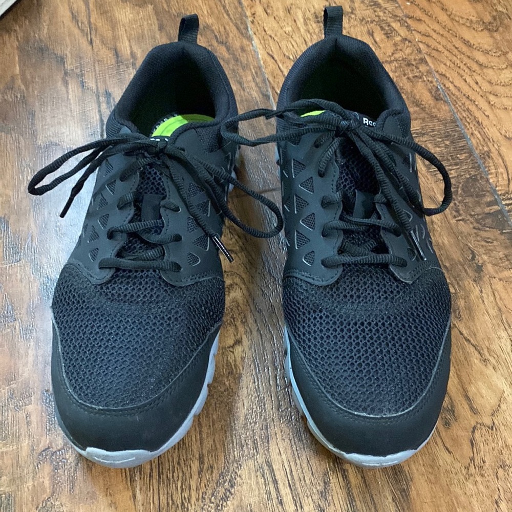 Reebok Men's Sublite Cushion EH Alloy Toe Lace Up Work Shoes